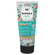 Sanaka masque capillaire reparation cbd & chanvre bio cosmos 150ml