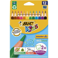 Bic kids evolution triangle étui x12