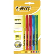 Bic 5 surligneurs brite liner bisau couleurs assorties