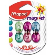 Maped 6 aimants translucides