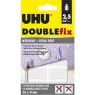 Uhu - Doublefix 16 pastilles ultra fortes