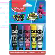 Peinture gouache tube 12mlx5 blister