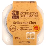 Patrimoine gourmand Selles sur Cher aop au lait cru 150g