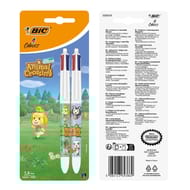 Bic 4 couleurs animal crossing x2