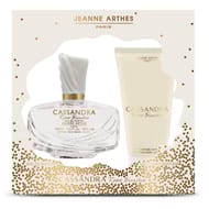 Arthes coffret Cassandra roses blanches eau de parfum 100ml + lait corps 150ml