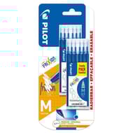 2 etui 6 recharges frixion ball/ clicker bleu