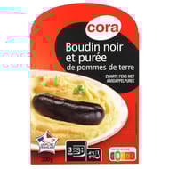 Cora purée boudin noir 300g