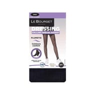 Collant semi-opaque 30D plumetis spécial basket Dressing Le Bourget 500 NOIR T1\2