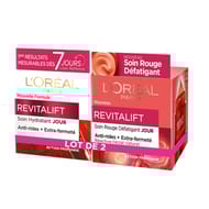 L'oréal paris revitalift anti-rides ginseng pot 2x50 ml
