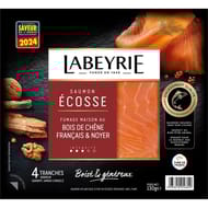 Labeyrie saumon fumé d'Ecosse 4 tranches 130g