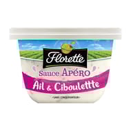 Florette sauce apéro ail ciboulette 175g