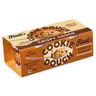 Kook's cookie dough crispy choco 2x75g