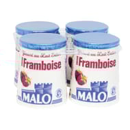 Malo yaourt saveur framboise 4 x 125g