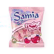 Samia bonbons fraise duo 90g