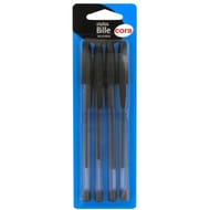Cora - Stylo bille noir x 4