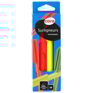 Cora - 4 surligneurs assortis