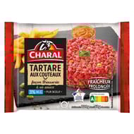 Tartare de boeuf aux couteaux façon brasseries et sa sauce 220g Charal