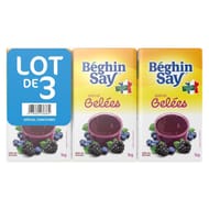 Béghin Say sucre spécial gelée au sucre blanc lot de 3x1kg