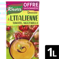 Knorr soupe liquide douceur a l'italienne tomate mozzarella 1l