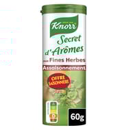 Knorr assaisonnement en poudre fines herbes offre saisonnière 60g