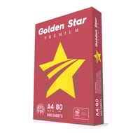 Ramette 500 feuilles 80gsm golden star premium