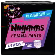 Pampers ninjamas premium protection pants couches culottes fille 4-7 ans x10