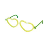 Paire de lunettes néon