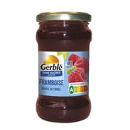 Gerblé confiture franboise sans sucres ajoutés 320g