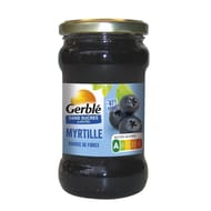 Gerblé confiture myrtille sans sucres ajoutés 320g