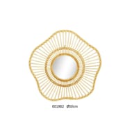 Miroir fleur "gili diam 50 cm