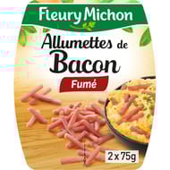 Fleury michon allumettes de bacon 2x75g