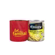 D'aucy haricots beurres extra fins 2x440g lot familial