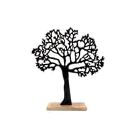 Arbre de vie 38.5x42cm noir