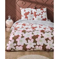Parure housse de couette 260x240 + 2 taies 63x63 seventies