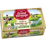 Grand fermage beurre demi-sel charentes-poitou 250g
