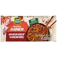 Suzi wan nouilles précuites ramen korean barbecue 2x160g - 320g