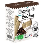Aglina goûtine chocolat noir bio sans gluten végan 125g