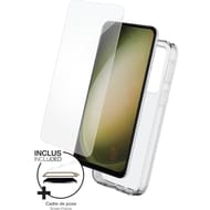Bigben connected pack coque silitrans + verre trempé g s24 plus grs + smartframe PACKSILIVTGS24P