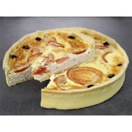Quiche au thon et tomates