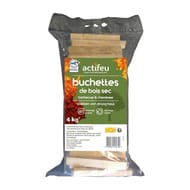 Actifeu bois rangé en sac de 4kg
