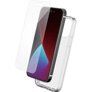 Bigben coque souple transparente + verre trempé ip 14 pro max PACKSILIVTIP14PM