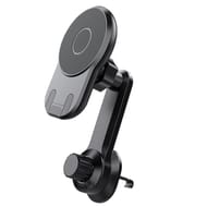 Bigben connected support voiture magsafe airvent+parebrise recycle noir