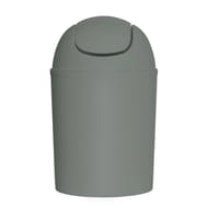 Arvix poubelle swing 5 lt. Plastique sesame
