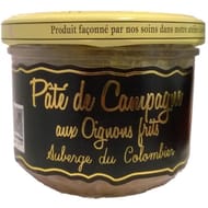 Saveurs du colombier paté de campagne aux oignons frits 200g