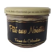 Saveurs du colombier paté de campagne aux noisettes 220g