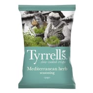 Tyrell's chips de pomme de terre herbes méditerranéennes 150g