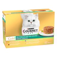 Gourmet gold les timbales 12 x 85g - 1020 G