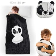 Couverture convertible panda 110x150cm