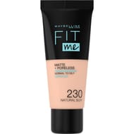 Gemey maybelline fit me matte et poreless fond de teint 230 natural buff