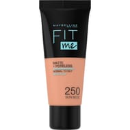 Gemey maybelline fit me matte et poreless fond de teint 250 sun beige